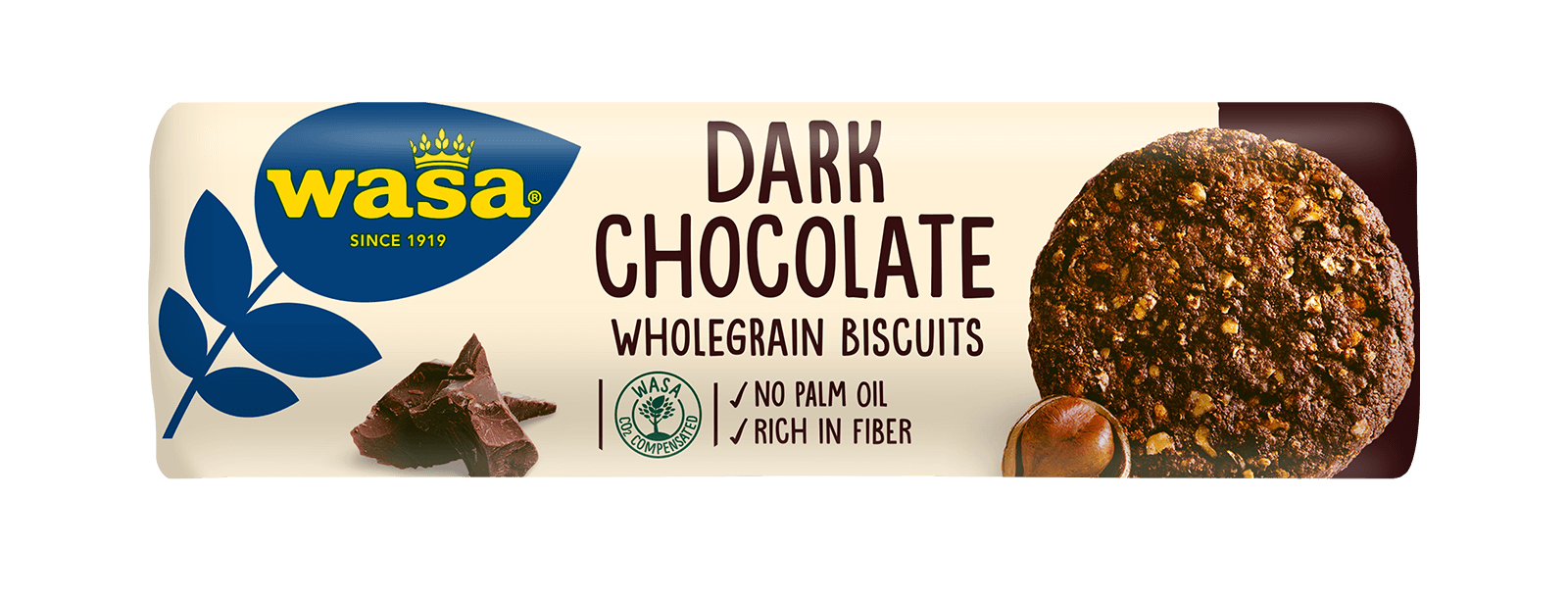 Dark Chocolate - Sprøde chokoladekiks fibre |