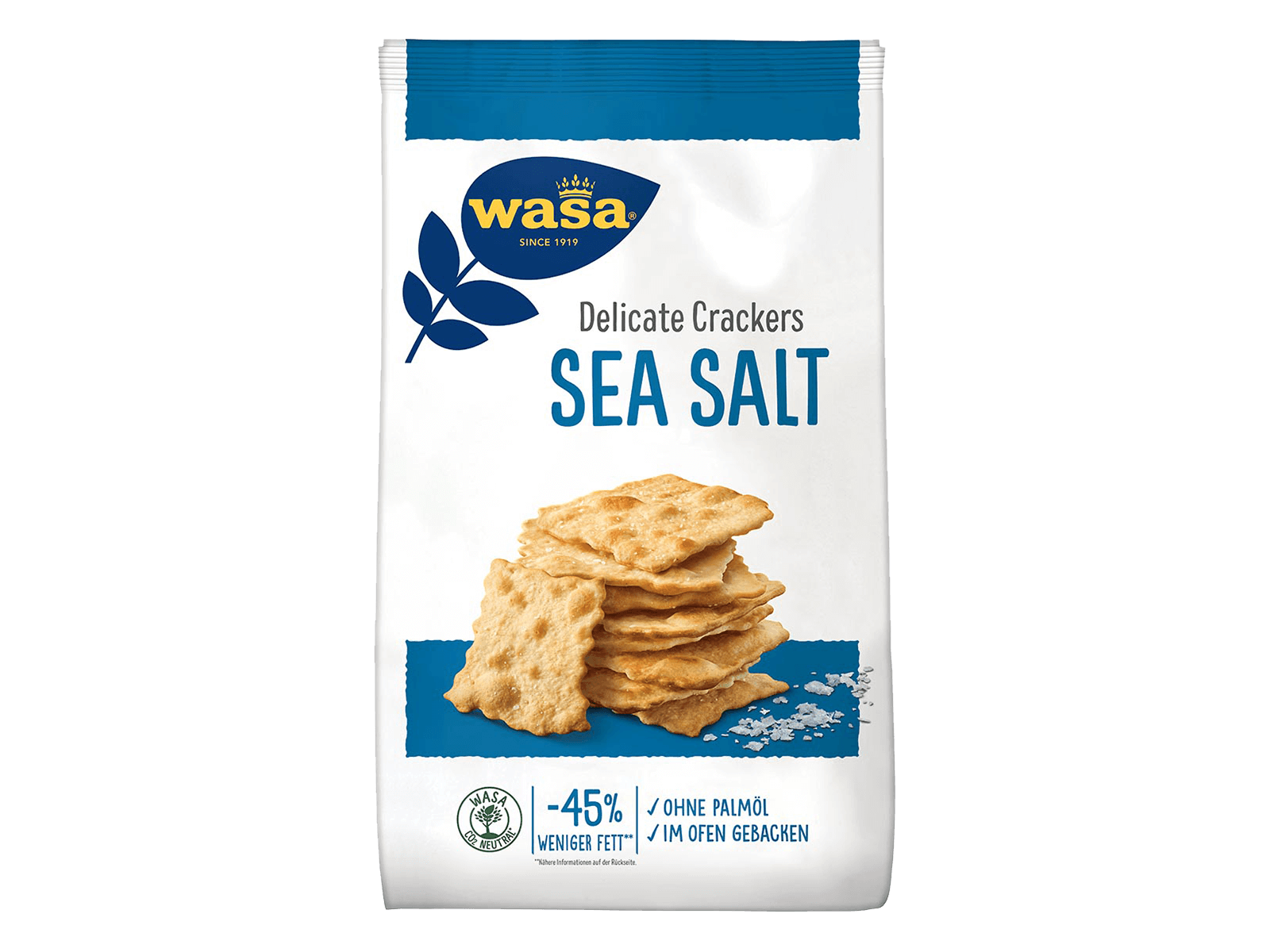 Tasty Snacks Crackers Sea Salt Wasa