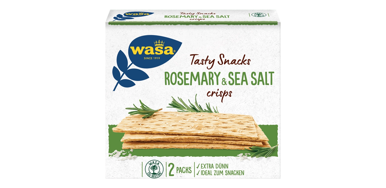 Tasty Snacks Rosemary & Sea Salt Crisps