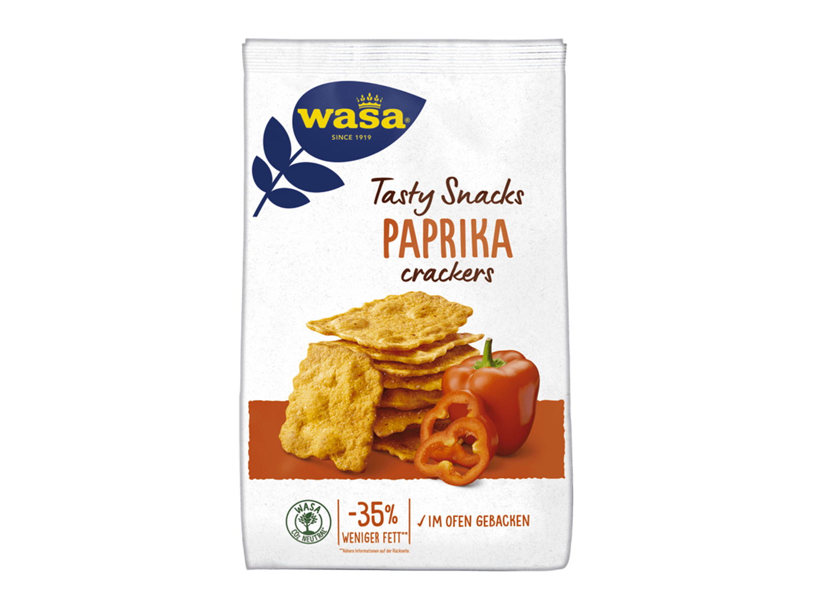Tasty Snacks Crackers Paprika