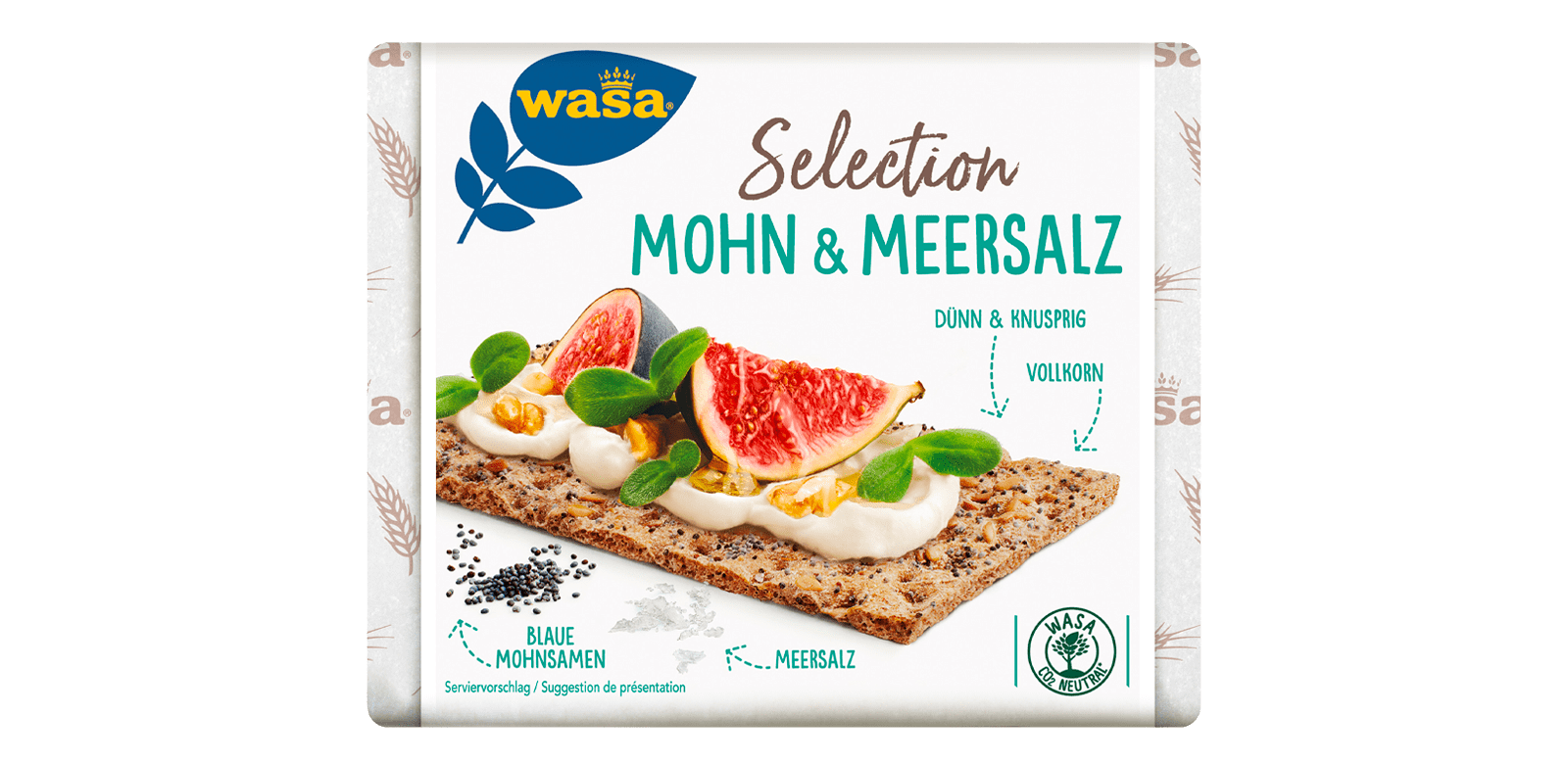 Selection Mohn & Meersalz