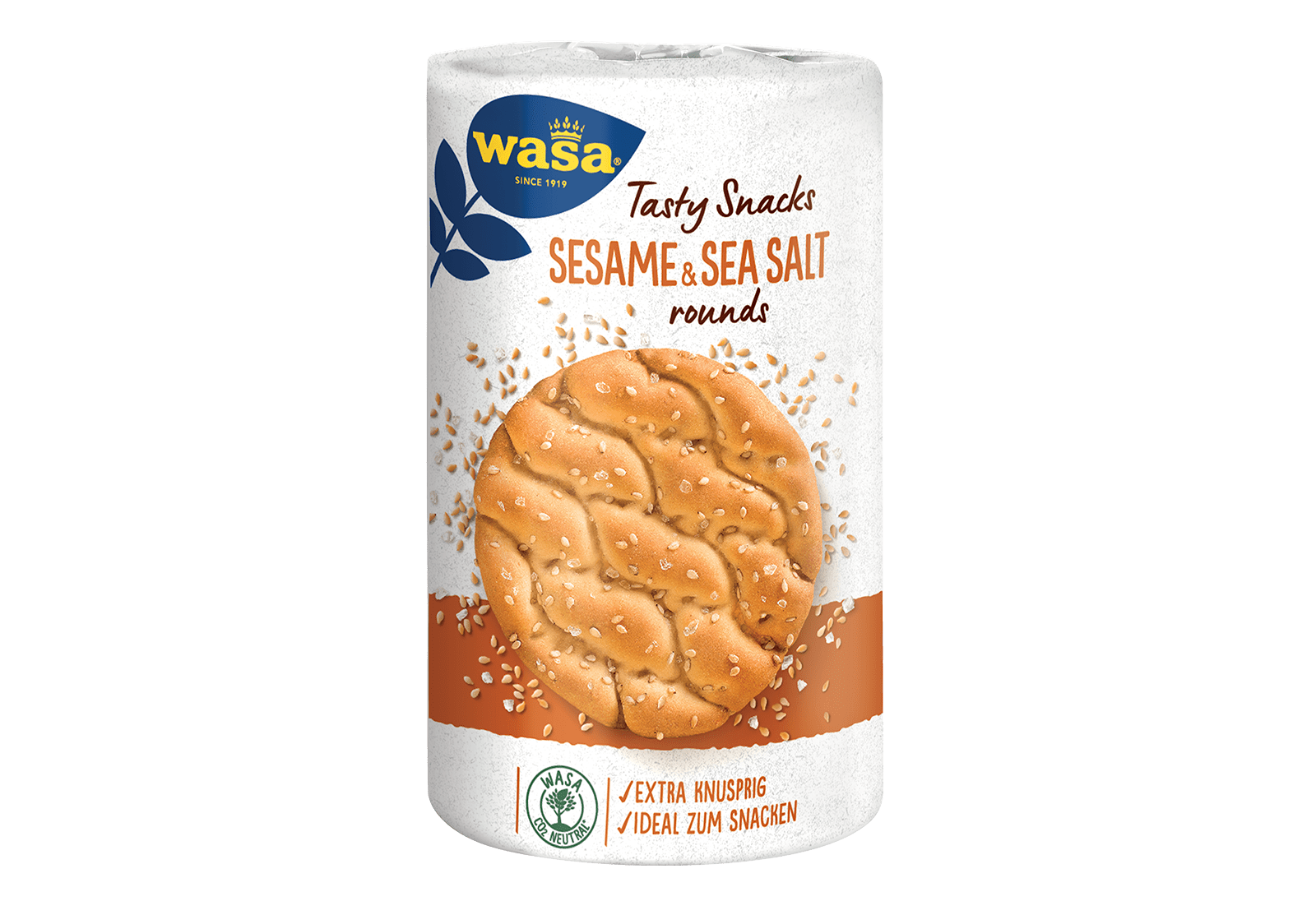 Tasty Snacks Sesame & Sea Salt Rounds