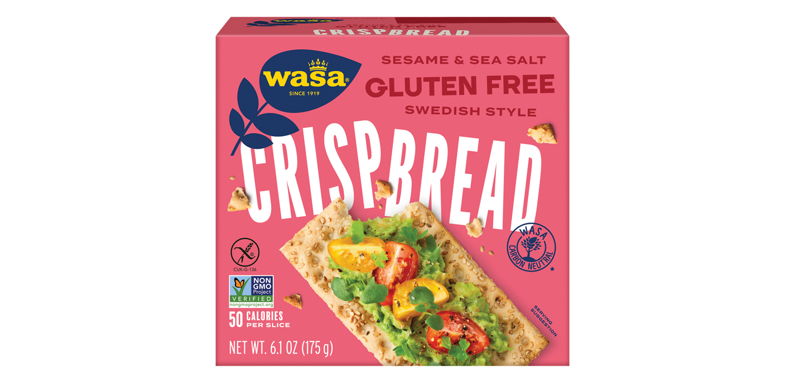 Wasa Gluten Free Sesame Crackers Crispbreads