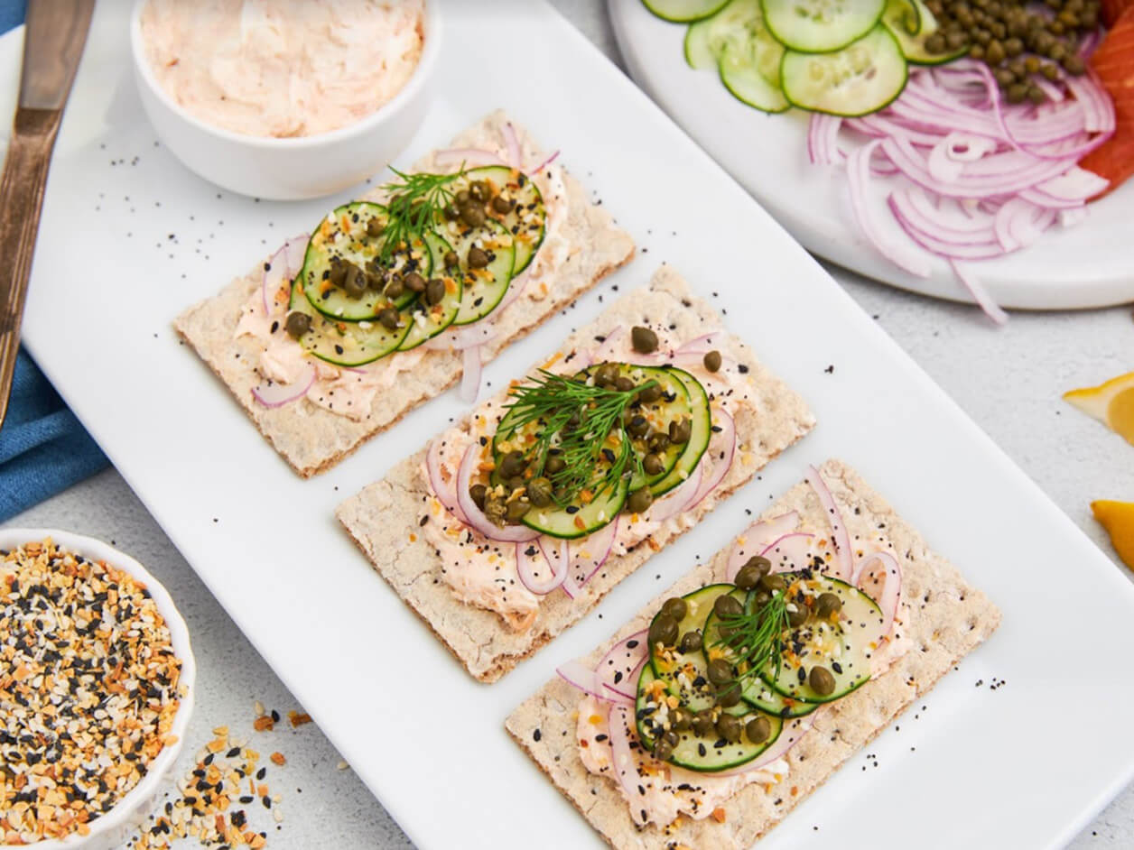 Everything Bagel Crispbreads Wasa