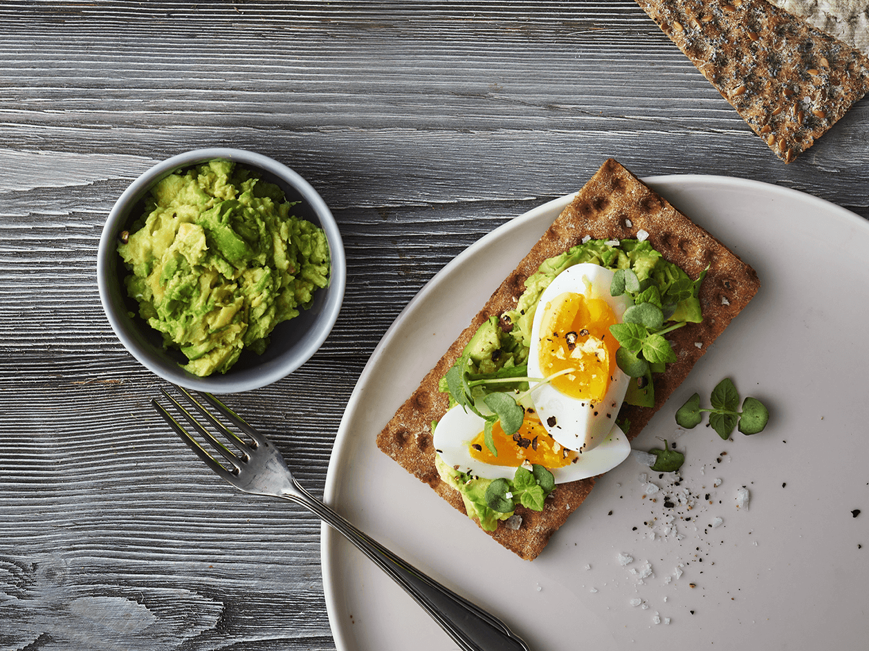Avocado & Egg Recipe Wasa Crispbread Snack Sourdough Cracker Wasa