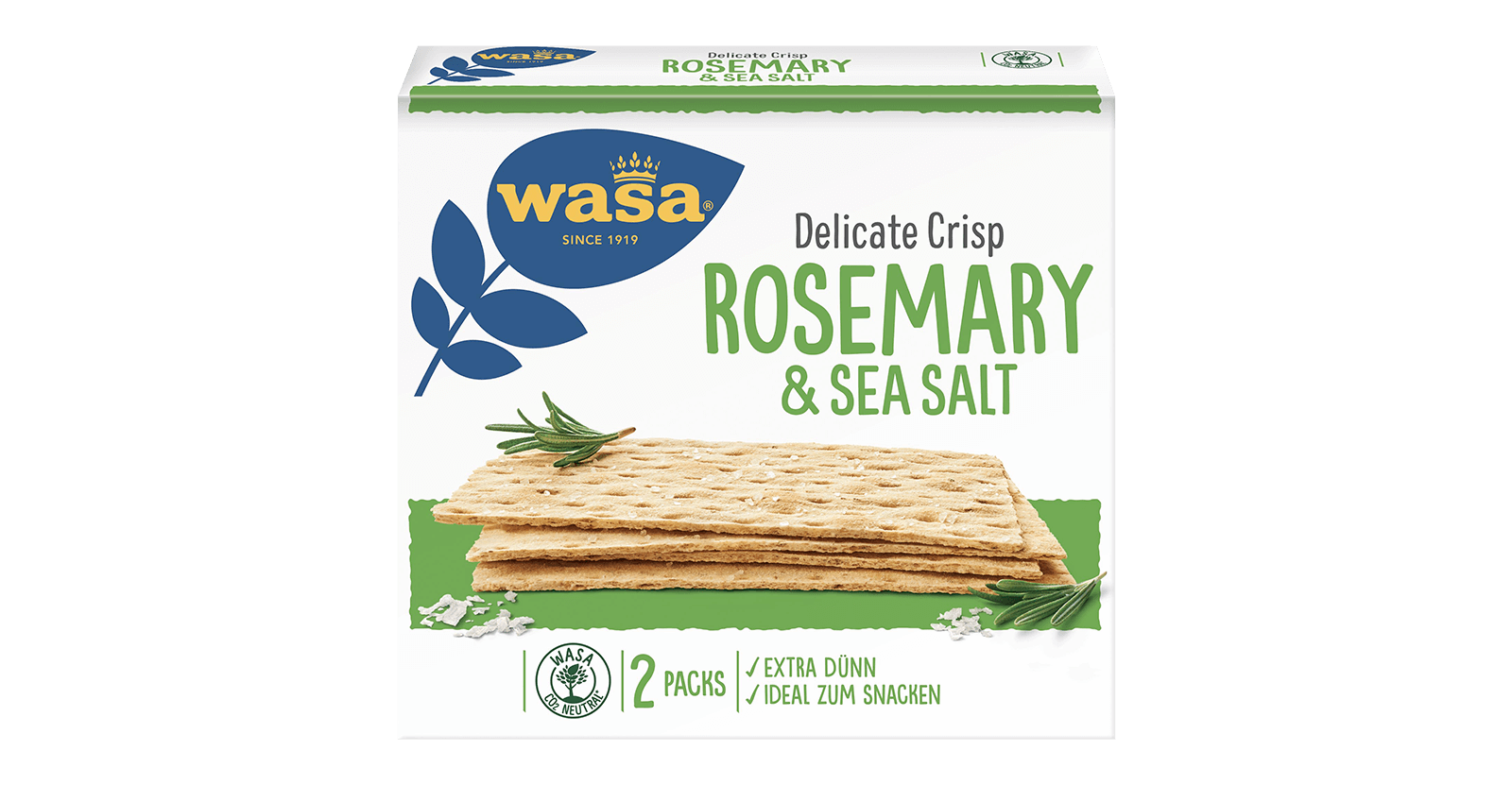 Tasty Snacks Rosemary & Sea Salt Wasa