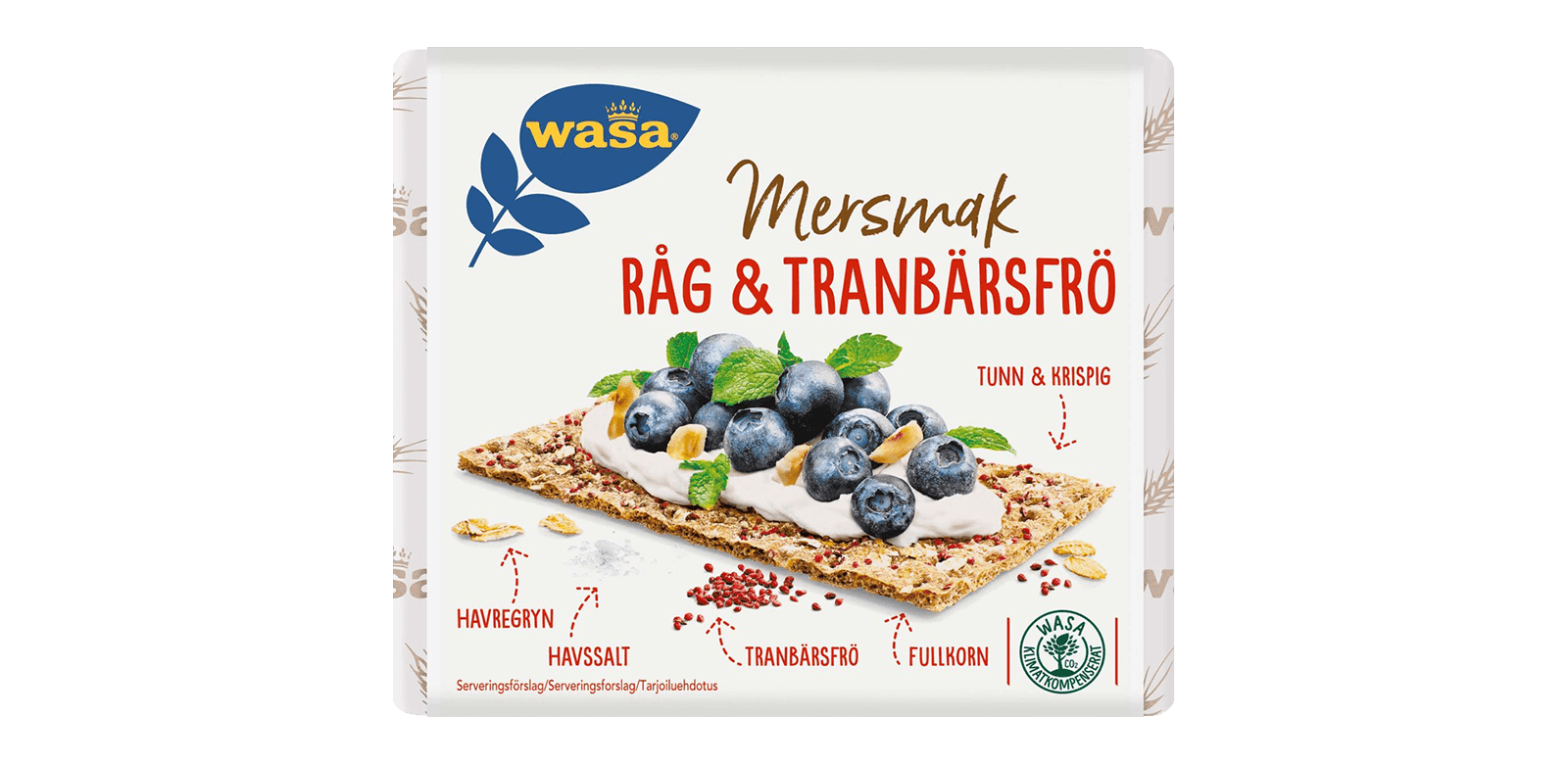 Mersmak Råg & Tranbärsfrön