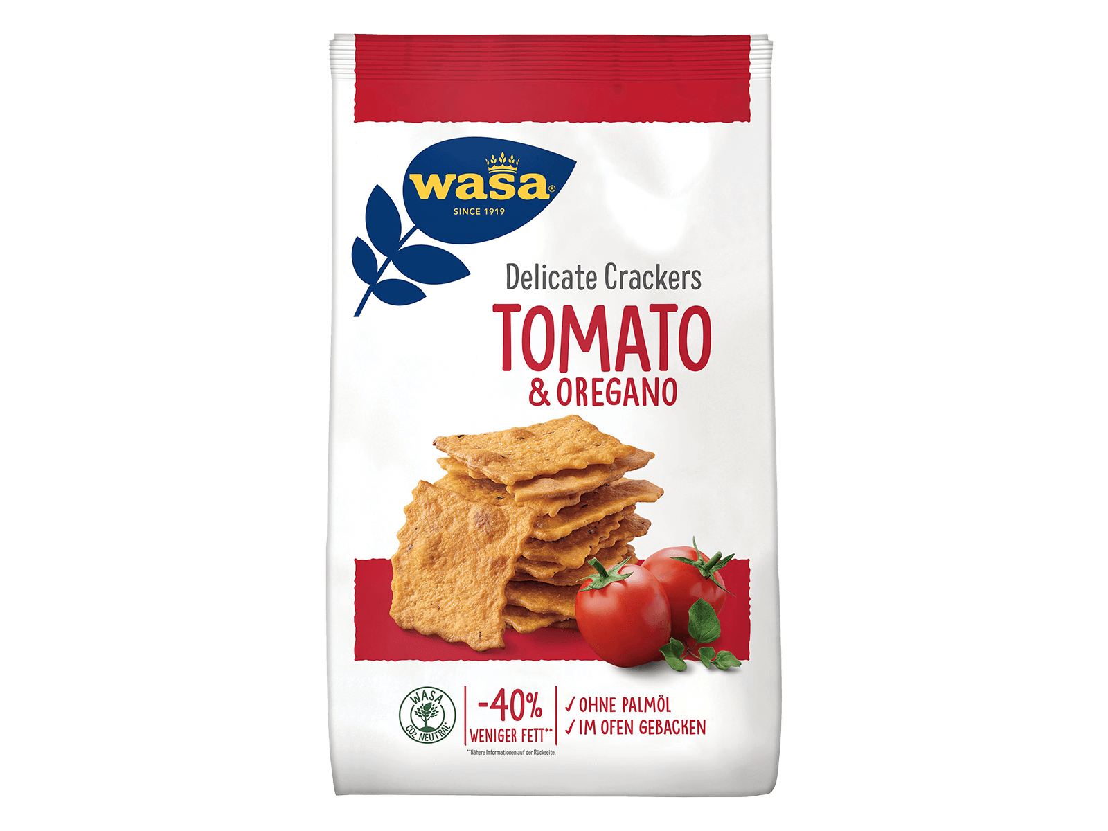 Delicate Crackers Tomato & Oregano