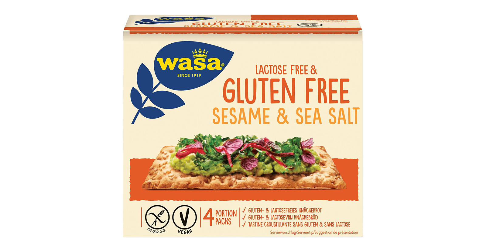 Gluten free Sesam & Sea Salt