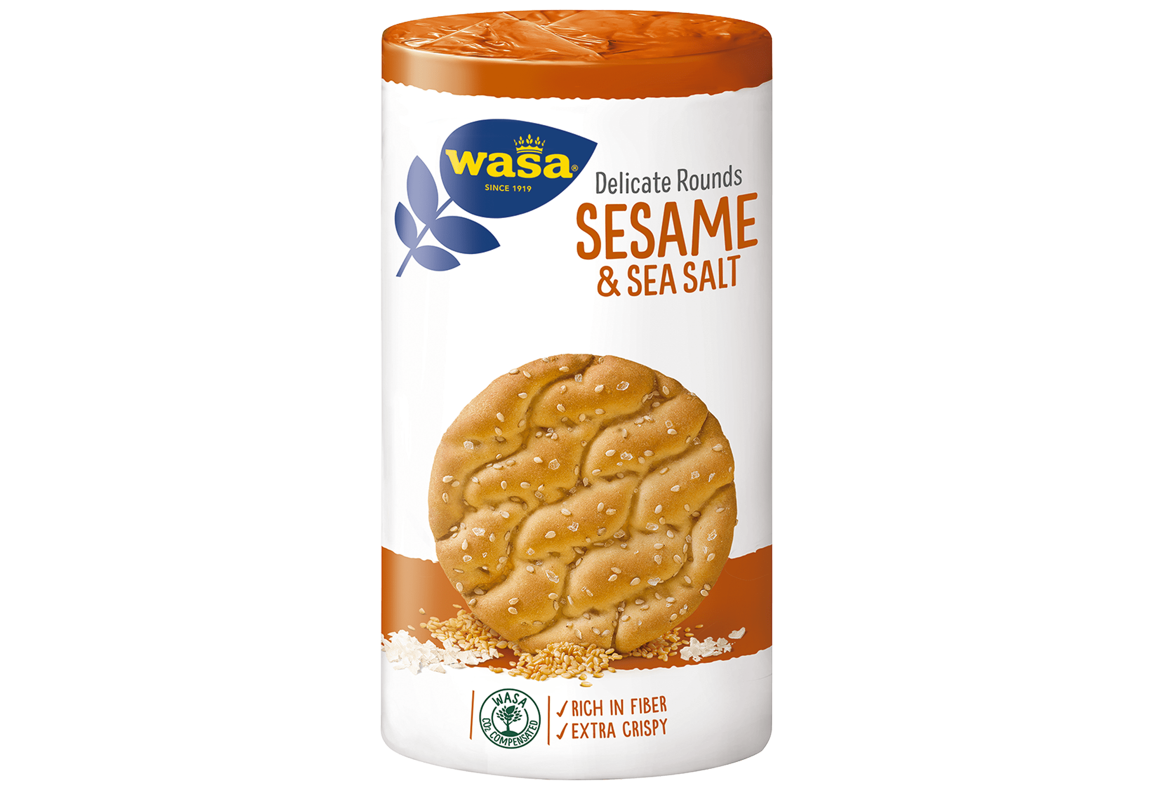 Delicate Rounds Sesame & Sea Salt