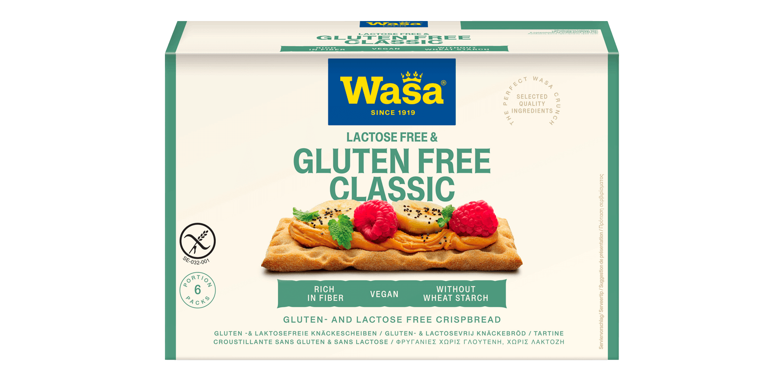 Gluten Free Classic | Wasa, image size:1600x780