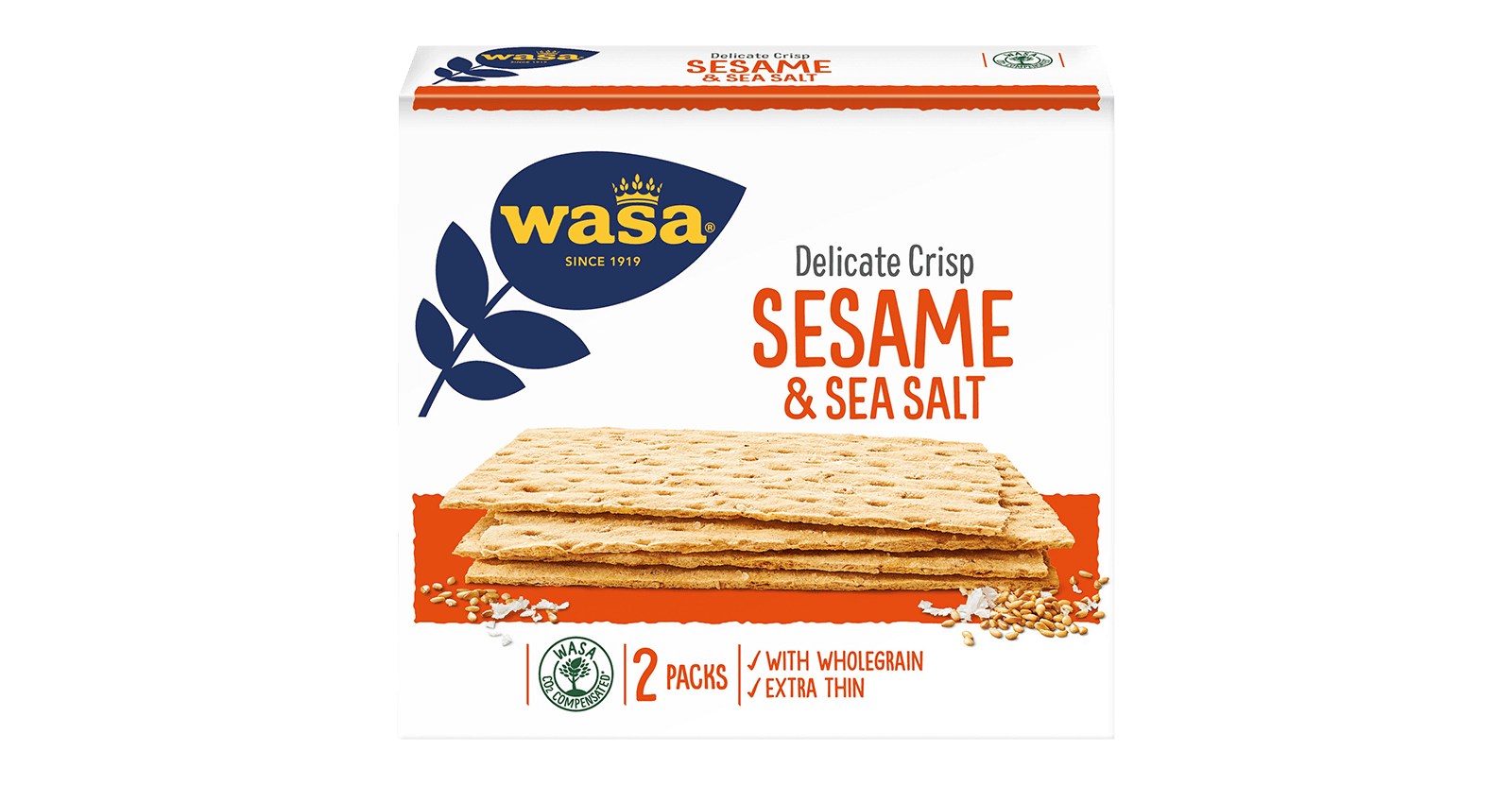 Delicate Crisp Sesame & Sea Salt