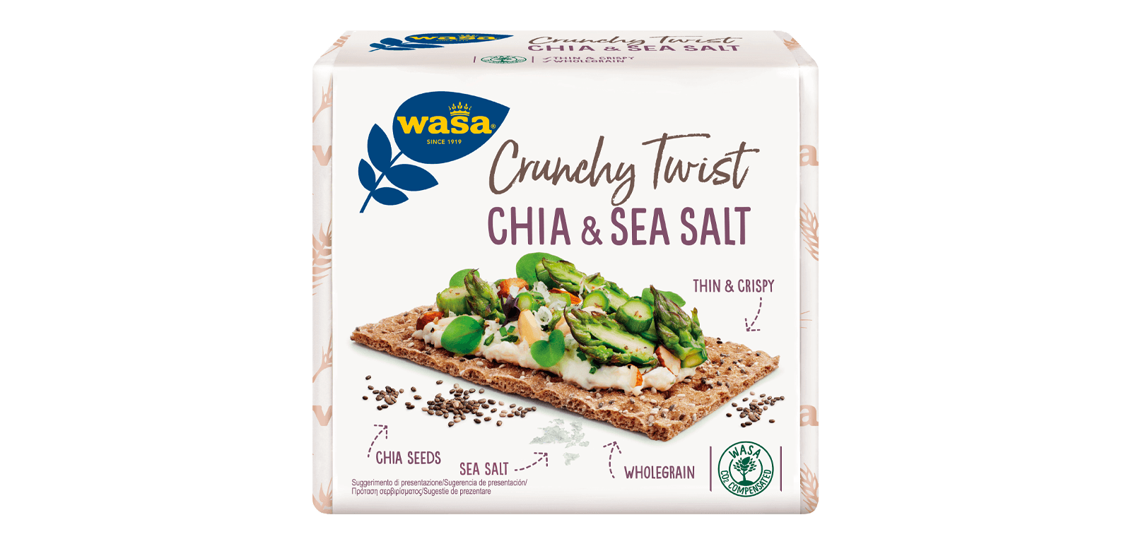 Crunchy Twist Čia i morska so