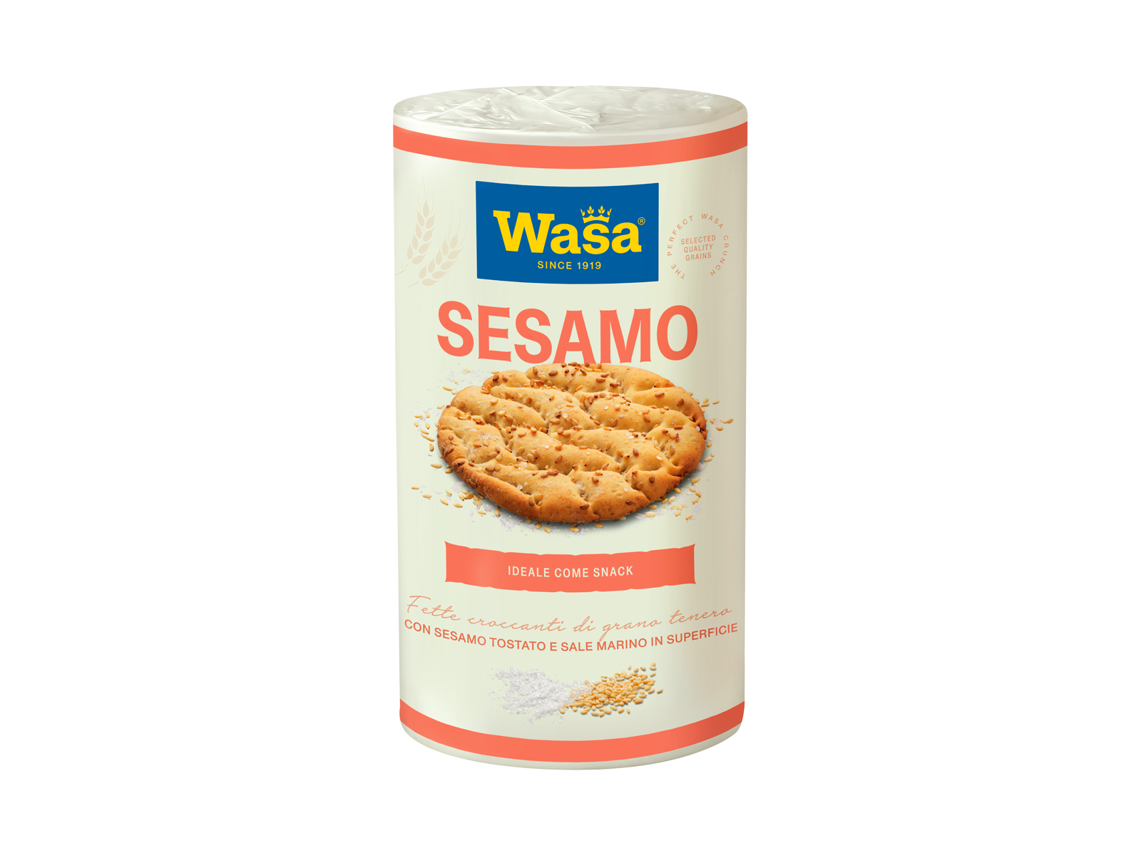 Delicate Rounds Sesame & Sea Salt 