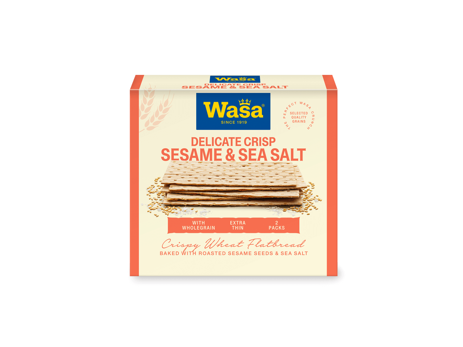 Delicate Crisp Με Σουσαμι & Θαλασσινο Αλατι