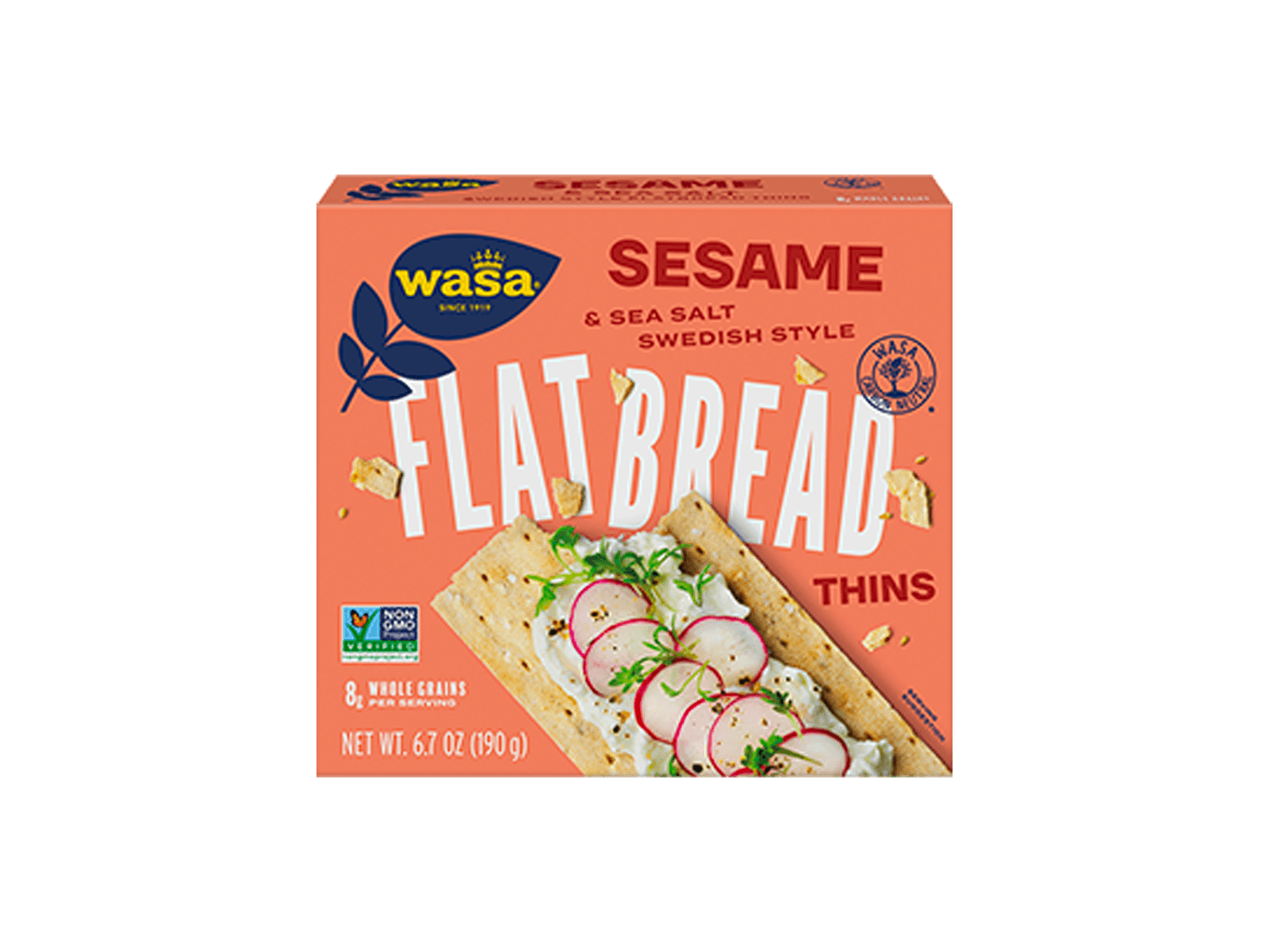 Sesame & Sea Salt Crackers Crispbreads