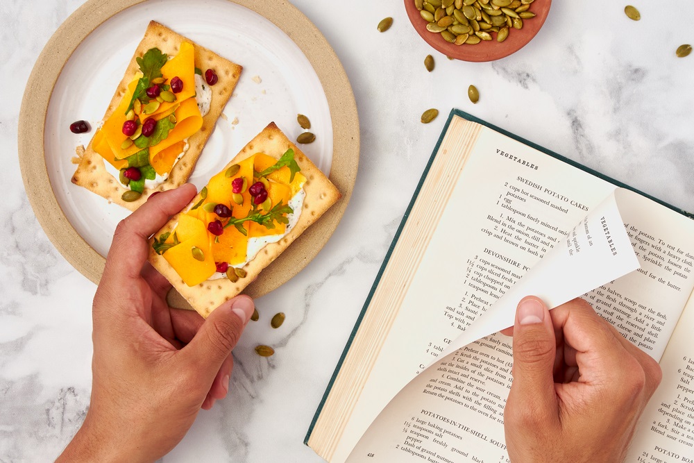 Butternut Squash Salad Gluten Free Wasa Cracker