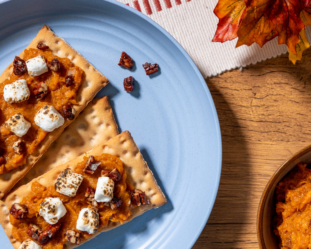Sweet Potato Casserole Recipe on Wasa Gluten Free Crackers