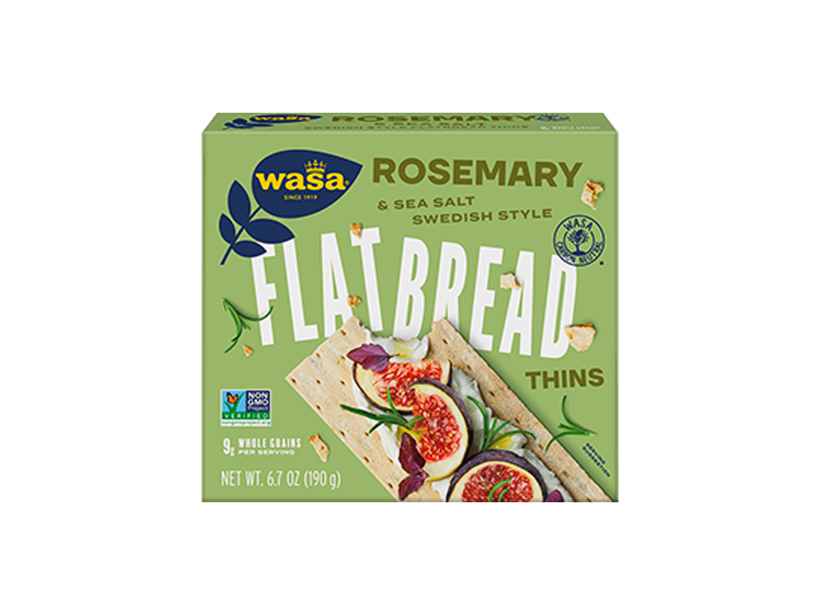 Rosemary & Sea Salt Crackers Crispbreads