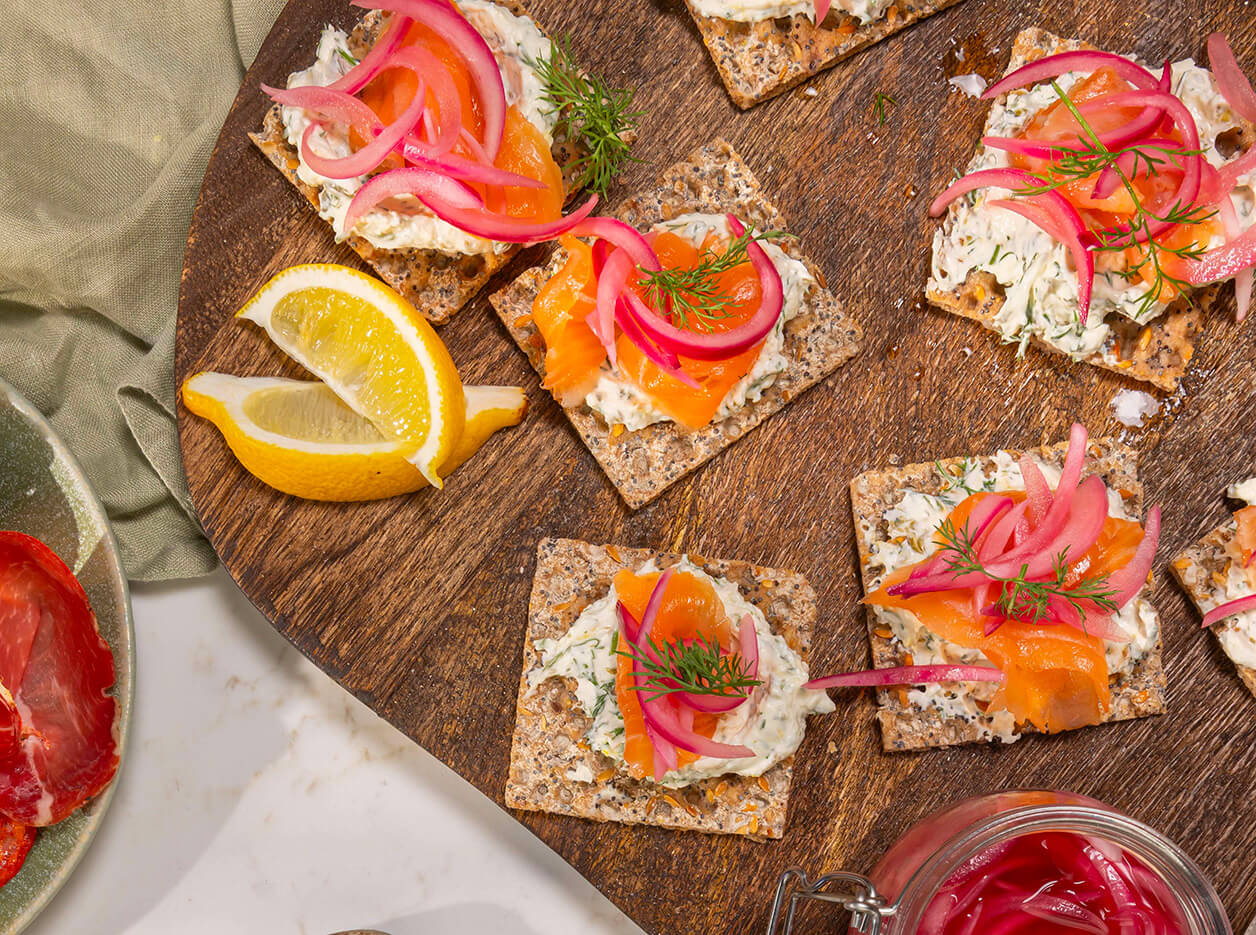 Tartines au Saumon fumé