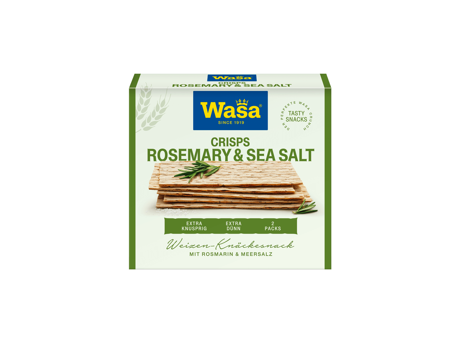 Tasty Snacks Rosemary and Sea Salt Crisps
