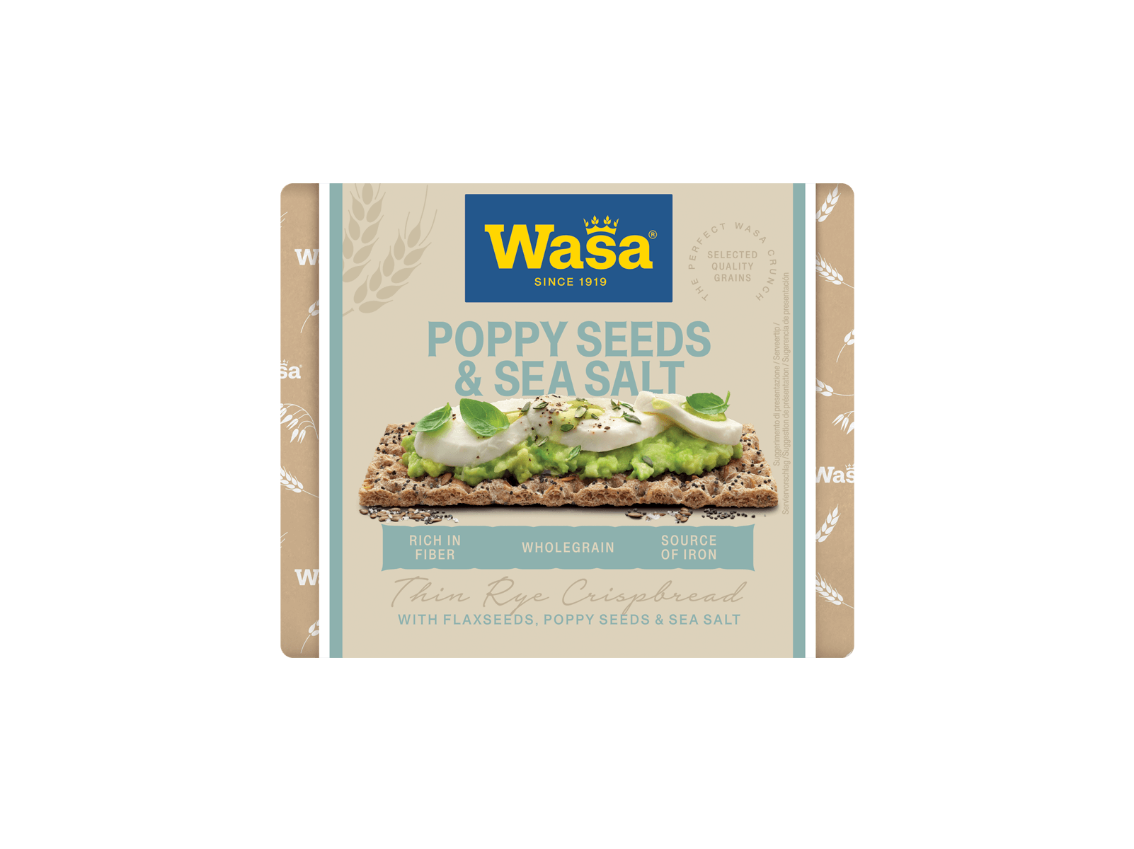 Crunchy Twist Poppy Seeds & Sea Salt