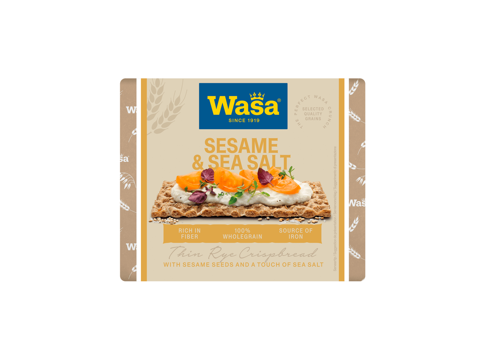 Crunchy Twist Sesame & Sea Salt