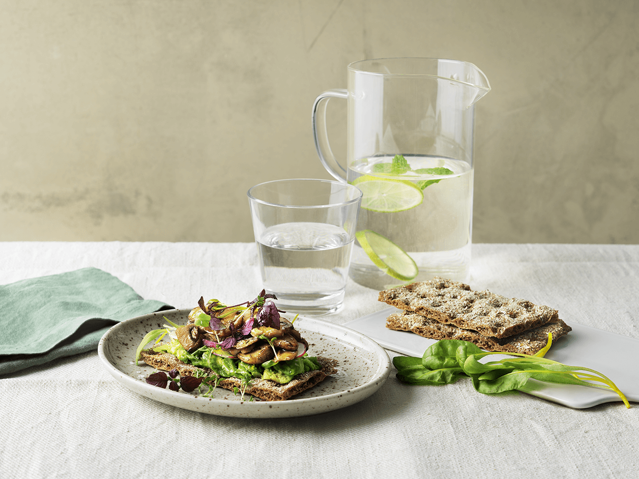 Kanapka Z Aromatycznymi Pieczarkami
